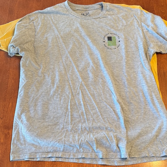 Howitzer MFG Men's Short Sleeve Tees - Yellow and Gray - Picture 2 of 11